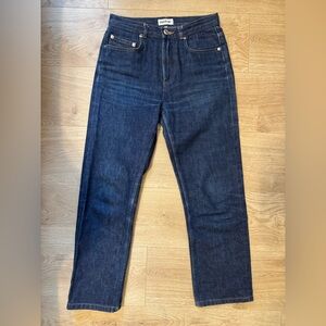 A.P.C. Hiver 87 Collection High Rise Slim Straight Leg Jeans